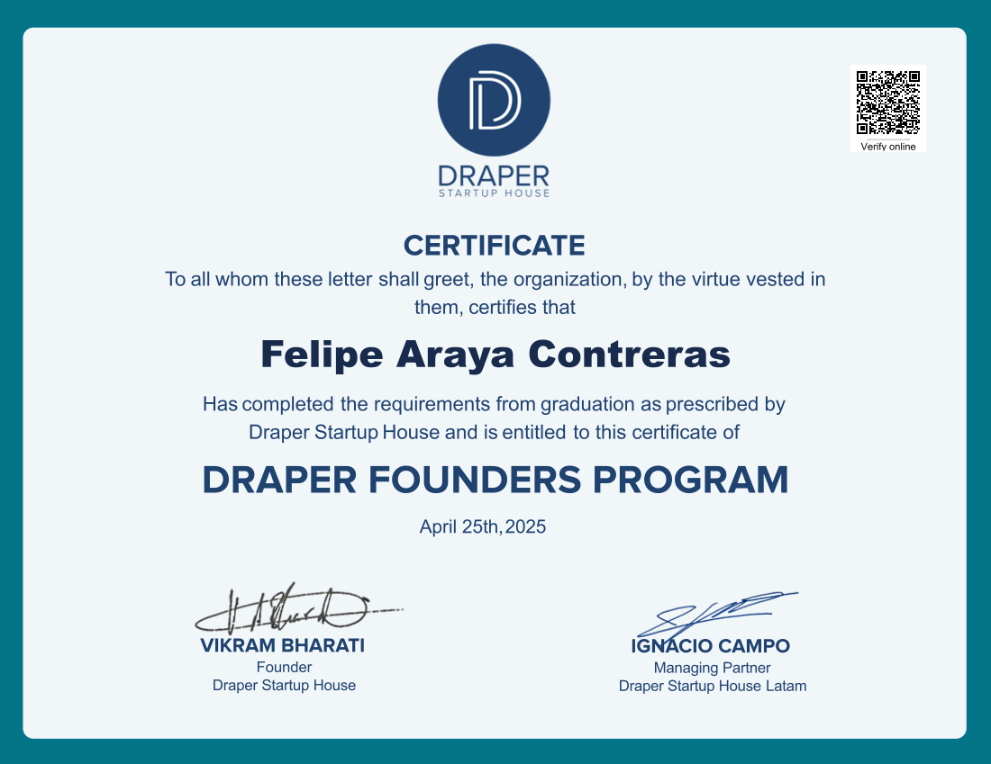 Certificate image